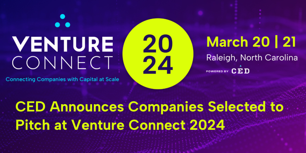 CED Announces Companies Selected to Pitch at Venture Connect 2024 CED Council for